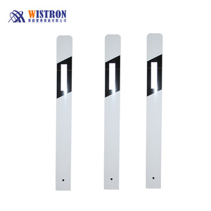 Precio de fabricante, acero barato, PVC, Vertical, montado en el suelo, blanco, advertencia reflectante, poste delineador de tráfico en carretera - Product Image 2