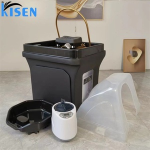 Fauteuil de lavage capillaire professionnel Kisen sur mesure, avec circulation d'eau pour spa capillaire, lit de massage thaïlandais pour shampoing - Product Image 5