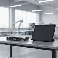 Mini-ordinateur Intel Core I5-7400 OPS, Windows 10 Pro, lecteur d'affichage numérique 4K, système embarqué sans ventilateur pour affichage de kiosque de vente au détail