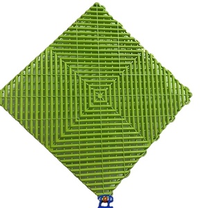 Baldosas de Plástico PP Encajables de Diseño Moderno, Piso Vinílico Interior de Bajo Precio para Estacionamiento y Lavado de Autos - Product Image 4