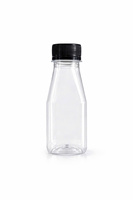 Bouteilles en plastique PET de qualité alimentaire avec bouchon à vis, couleur personnalisée, marquage à chaud, formes variées pour aliments pour bébés et savon pour les mains