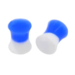 Fashion Piercing Magnet Spiral Cleaner Wax Remover Earwax Removal Gauge 26 Mm Silica Gel Ear Plug