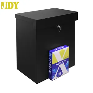 Buzón de Paquetería Exterior de Pared con Ranura para Correo, Diseño de Seguridad de Acero Impermeable para la Entrega Segura de Periódicos y Correo - Product Image 1