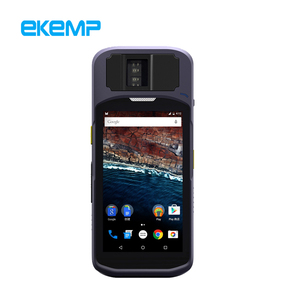 Máquina biométrica de mano Android con escáner de huellas dactilares, lector de tarjetas de identificación inteligente para autenticación de votantes, control de fronteras - Product Image 5