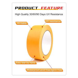 Personalizado al por mayor automotriz japonés UV resistente Washi cinta adhesiva coche pintura <span class=keywords><strong>Goldband</strong></span> pintor - Product Image 2