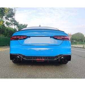 Nuovo Diffusore Posteriore in Materiale PP con Motivo in Fibra di Carbonio per Audi <span class=keywords><strong>A5</strong></span> 2021-2022 Tipo RS5-R Upgrade Auto - Product Image 4