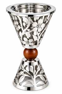 Brûleur d'encens décoratif en métal et en bois, porte-encens magnifiquement conçu pour les centres de méditation, les espaces spirituels et la paix. - Product Image 3