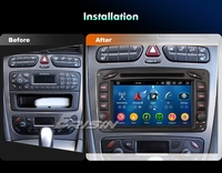 Système multimédia automobile Android 16 ES6563C en stock UE pour Mercedes Benz Viano Vito Classe C/G/A, CarPlay sans fil, autoradio GPS