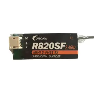 Corona R820SF 2.4ghz mini futaba sfhss rc máy phát và máy thu