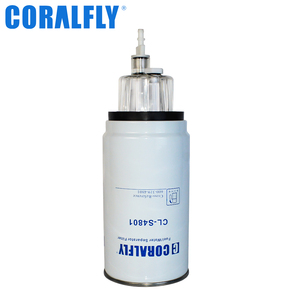 ไส้กรองน้ำมันเชื้อเพลิงสำหรับเครื่องจักรก่อสร้าง OEM 600-319-4801 600-319-4800 สำหรับโคมัตสึ - Product Image 2