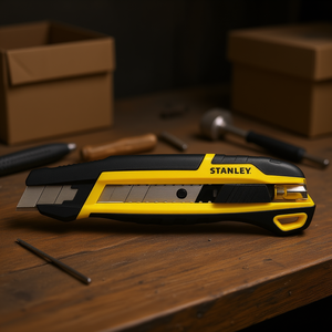 Cortador Stanley de 18 mm con cursor y sistema integrado de rompiláminas - Product Image 3