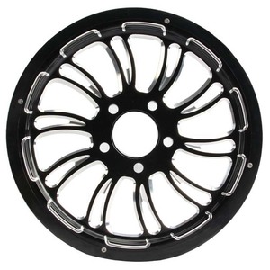 Nouvelle poulie de courroie arrière en aluminium CNC de 1 pouce pour motos <span class=keywords><strong>Harley</strong></span> <span class=keywords><strong>Davidson</strong></span>, design modifié - Product Image 4
