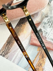 Miu marka bayanlar güneş gözlüğü kedi göz güneş gözlüğü prim güneş gözlüğü yeni kedi göz çerçeve UV400 koruma yüz zayıflama tasarım - Product Image 3