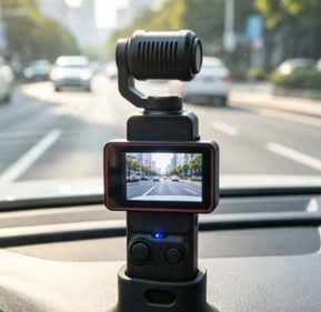 Caméra de poche 4K 30fps avec stabilisateur portable 270° en stock chez le fabricant °   Écran grand angle de 2,0 pouces avec mise au point automatique pour Vlog <span class=keywords><strong>YouTube</strong></span> - Product Image 1