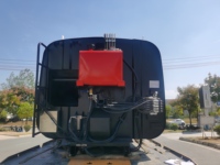 Superstructure de camion à ordures compacteur 4x2 sur mesure, capacité 8 m³, pour rééquipement de châssis léger