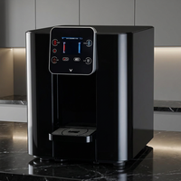 Distributeur d'eau électrique de bureau Lonsid OEM, sans bouteille, pour usage domestique, facile à utiliser, avec eau chaude, froide et rafraîchie, boîtier en plastique