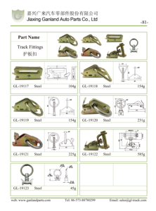 GL-19123 Cargo Charge Anneaux <span class=keywords><strong>Arrimage</strong></span> <span class=keywords><strong>Rail</strong></span> Goujon Unique avec En Acier Inoxydable Anneau Rond - Product Image 6