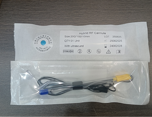 Aiguille d'ablation RF médicale pour la colonne vertébrale, 20G, aiguille hybride RF Echo, compatible avec le générateur thermique de nerf Cosman - Product Image 4
