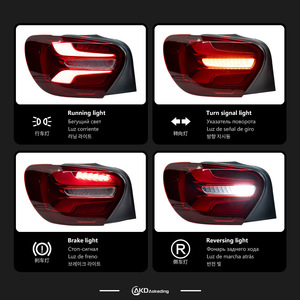 LED koşu lambaları ve akan dönüş sinyallerinin yeni montajı, 2013-2018 DOSBenz A sınıfı W176 arka lambası için uygundur - Product Image 6