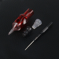 MAXTATO 20 pièces Aiguilles de tatouage jetables RL/RS 0,3 MM Cartouches pour stylo de maquillage permanent Machine à tatouer Aiguilles de tatouage