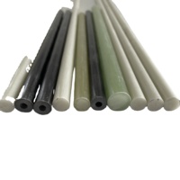 Bâton de renforcement en plastique, fibre de verre, plastique solide