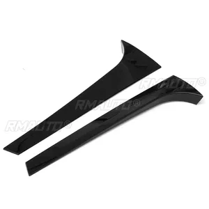 Pair Auto Rear Window Side Spoiler Wing Canard Splitter Auto Replacement Parts for Skoda Kodiaq Car Black Spoilers & Wings - Product Image 4