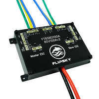 FLYPSKY FT85BD ESC Dual 84V 200A con Carcasa de Aluminio SIN VESC para Patinetas Eléctricas y Scooters Eléctricos