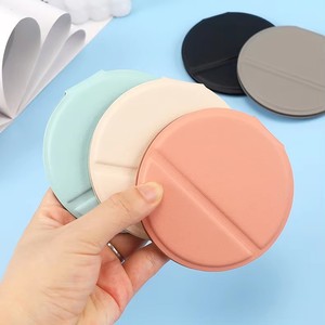 Miroirs compacts pliables ronds portables Mauri Rose Gold 2026, miroir de poche argenté pour le maquillage, idéal comme cadeau personnalisé - Product Image 4