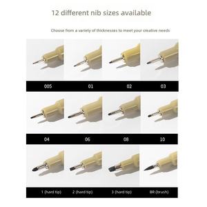 Marque TY, stylo marqueur à pointe fine en plastique imperméable, modèle 5112, encre permanente, 10*150 mm, plusieurs couleurs pour le <span class=keywords><strong>dessin</strong></span> d'ensembles de lignes et les croquis - Product Image 5