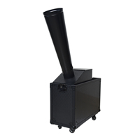 Canon à confettis manuel MOKE Mini CO2, lanceur de confettis arc-en-ciel avec valise de transport pour mariage, scène, fête, événement