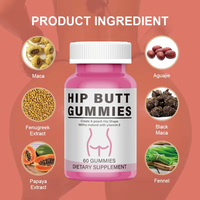 Vente en gros de supplément pour femme pour lifting des fesses original gommes pour élargissement des fesses bb butin maca courbe bbl gommes pour fesses et hanches