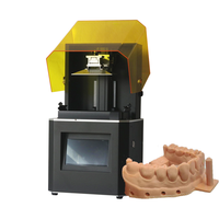 De Metal completo de Software única resina UV impresora SLA DLP 3d impresora para Dental