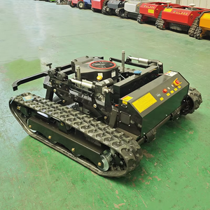 Cortadora de Césped Todoterreno con Certificación CE y EPA, Orugas de Goma para Agricultura, <span class=keywords><strong>Robot</strong></span> Cortacésped con Control Remoto - Product Image 5