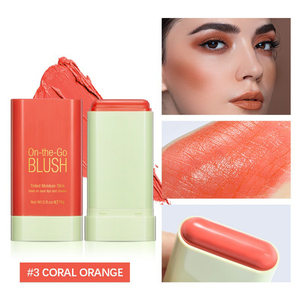 Private Label Cream Blush <b>Stick</b> Neutral Shades Long-Lasting No Logo OEM Makeup <b>Stick</b> For Cheek Tint Face Glow - Product Image 4