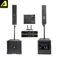 ACTPRO D5 Enceinte colonne à deux voies, composant néodyme, mini enceinte portable pleine gamme, enceinte professionnelle, colonne D5, ligne de baffles