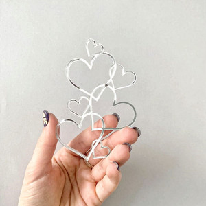 Cut Acrylic <strong>Cake</strong> <strong>Toppers</strong> Machine <strong>Happy</strong> <strong>Birthday</strong> Wholesale 3D - Product Image 2