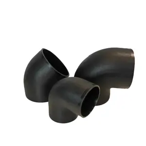 PE100 Drainage Pipe Fittings Water Gas Pipe Fittings HDPE Syphon Drainage Fitting For Water Pipe ISO Standard