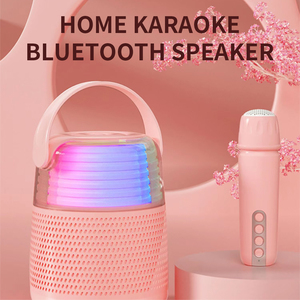 CyborisY1 BT altavoz de gama alta Bluetooth Audio pequeño hogar Ktv Karaoke micrófono niños cantando regalo Bluetooth altavoz columna - Product Image 2