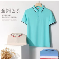 Chemise unisexe personnalisée avec logo frontal, respirante, à manches courtes, en tissu sergé 180g, uniforme de restaurant, transfert thermique
