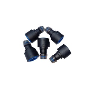 Conector de Tubería de Nylon Zhuji Feiting FT-17-16X2, Inserción Recta, Tapón para Tubería de Agua Automotriz, Plástico Negro 16X2 - Product Image 2
