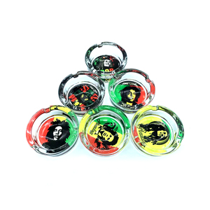 <span class=keywords><strong>Cendrier</strong></span> en verre de style luxe de 85mm, logo personnalisé, vente en gros de <span class=keywords><strong>cendrier</strong></span> à cigares <span class=keywords><strong>BOB</strong></span> <span class=keywords><strong>Marley</strong></span>, <span class=keywords><strong>cendrier</strong></span> de dessin animé avec logo personnalisé à des prix abordables - Product Image 2