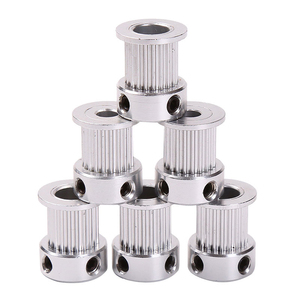 Cinghia di distribuzione della stampante 3D in lega con 16T 20T 40T GT2 2GT pulegge dentata 6mm 10mm 15mm larghezza OEM personalizzabile - Product Image 2