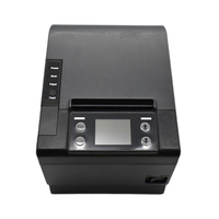 Imprimante MQTT Cloud 80mm avec coupeur automatique Imprimante thermique de reçus pour petites entreprises Imprimante sans fil Bluetooth pour factures de restaurant
