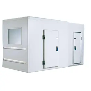 Sala de armazenamento frio modular, sala com painel de calmlock isolado pu quarto frio