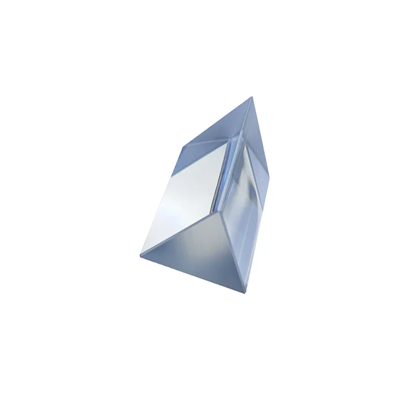 Оптовая продажа, оптическая треугольная призма BK7 из стекла, треугольная призма