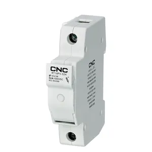 Dc 1000v fuse china base holder rt18m-63x 2p with indicator light blade manufacturers