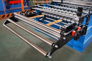 Hot bán nhà máy bán hàng trực tiếp hai lớp hai lớp ibr tráng men ngói Roof <span class=keywords><strong>deck</strong></span> tấm kim loại làm cuộn tạo thành máy - Product Image 4