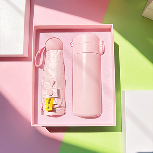 Promotional Luxury <strong>Gift</strong> Accessories Anniversary Wedding Souvenirs <strong>Umbrella</strong> and Thermos Corporate <strong>Gift</strong> <strong>Set</strong> for Guests - Product Image 1
