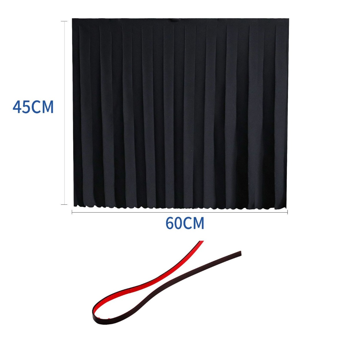 ชุดกระจกหน้าต่างด้านหน้า ขนาด 60*45 ซม.