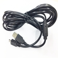 Poignée de contrôleur sans fil Joystick de haute qualité 1.8 m câble de Charge USB avec anneau magnétique pour P Sony 3 PS3